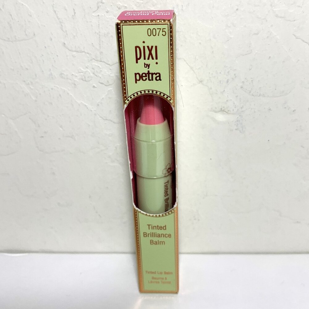 Pixi by Petra Tinted Brilliance Balm Lip Gloss Stick Orchid Petal Pink NEW